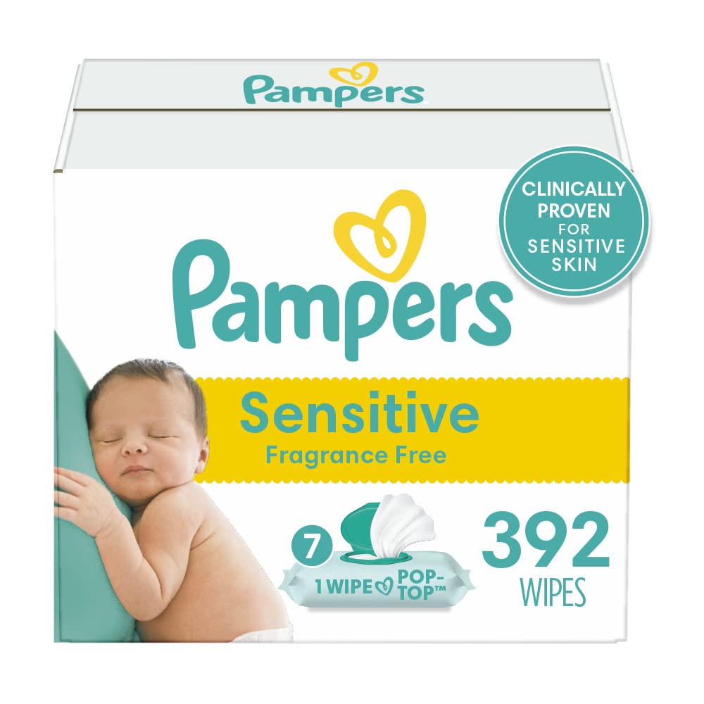 pampers sensitive fragrance free opinie