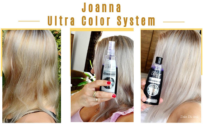 joanna ultra color system szampon niebieski efekt