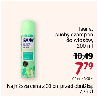 isana hair szampon do wlosow ile kosztuje
