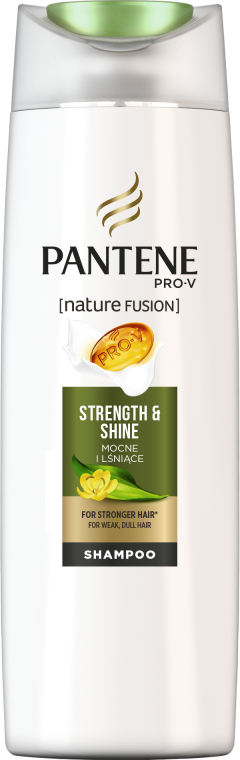 pantene strength and shine szampon