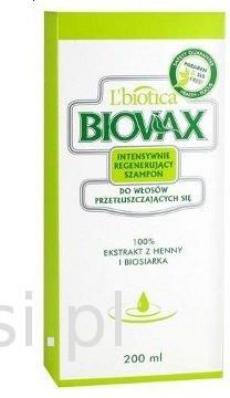 lbiotica biovax ekstrakt z henny szampon