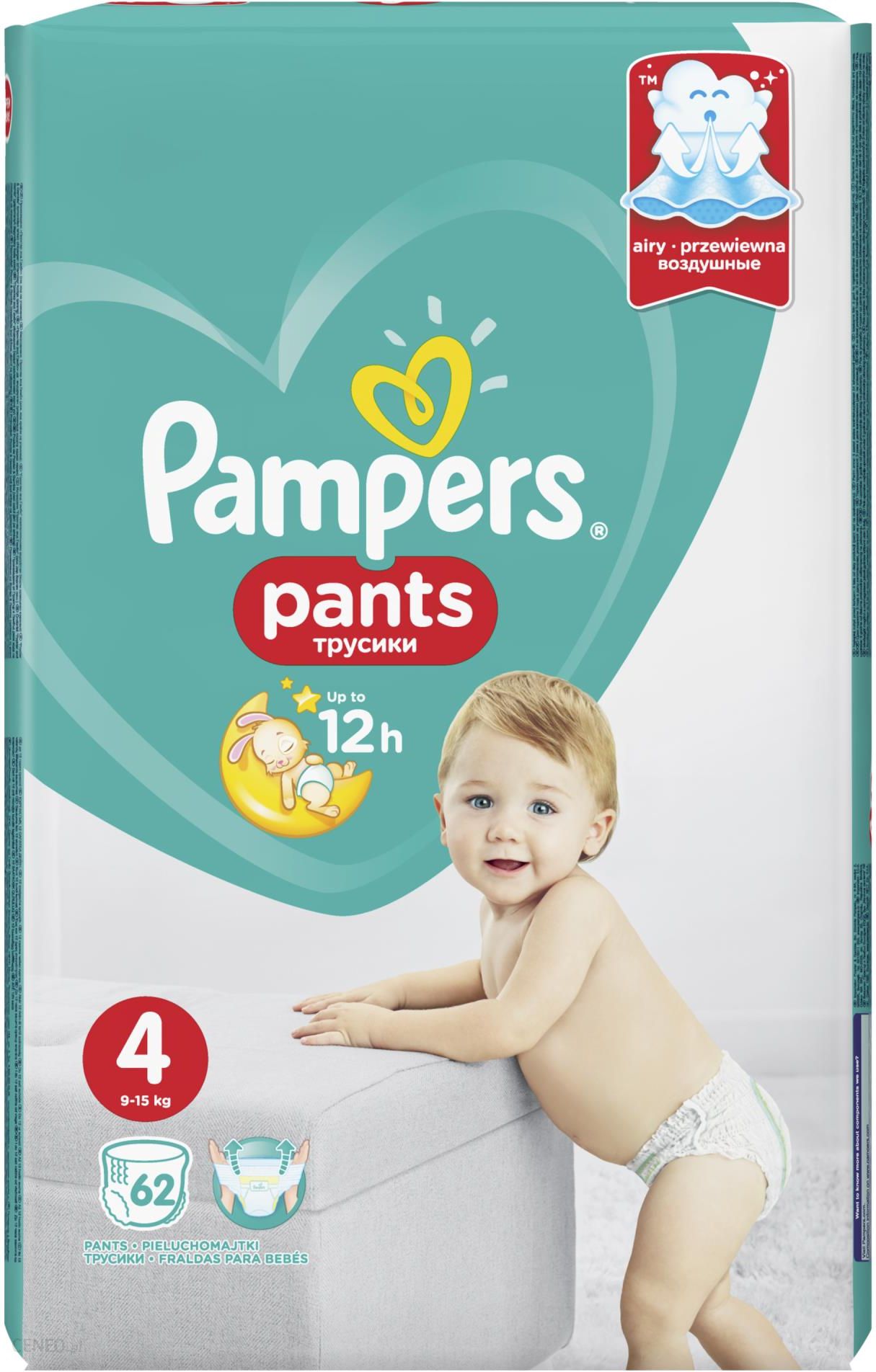 pieluchomajtki pampers active baby pants 4