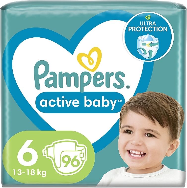 pampers active baby 6 smyk