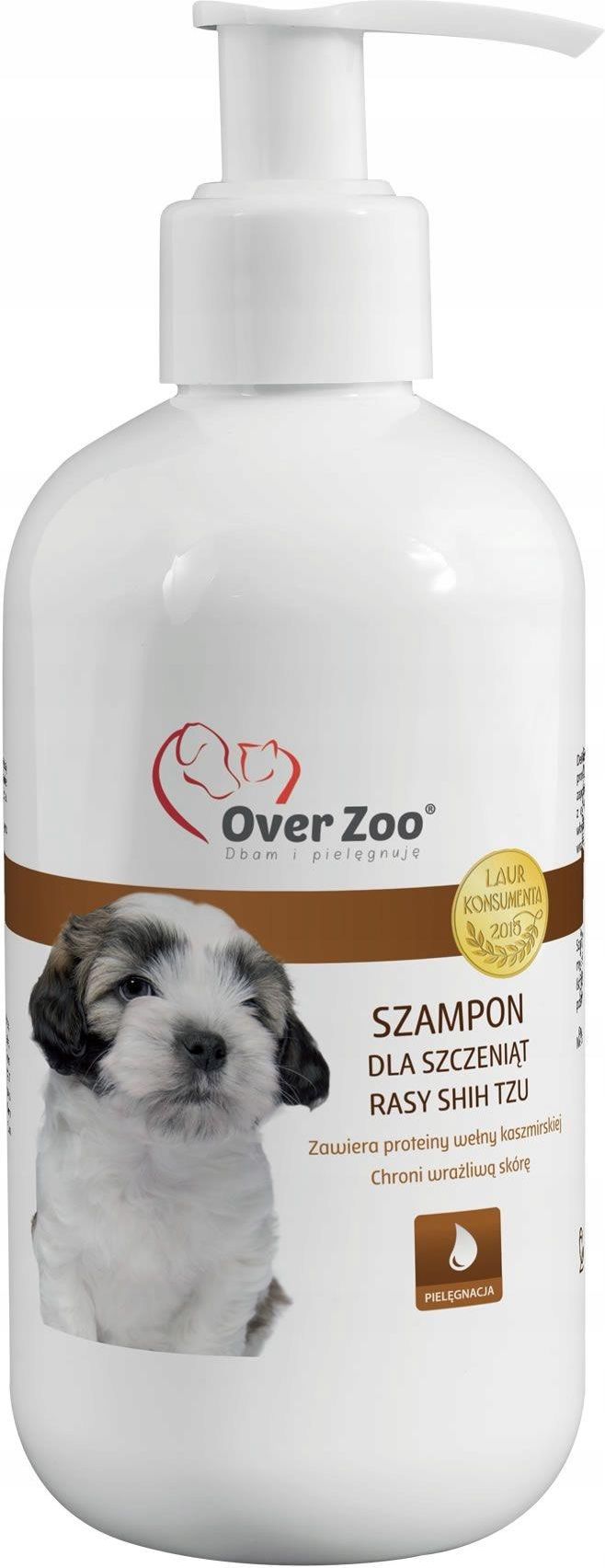 dwupak shih tzu szampon 250 ml odzywka 250ml over zoo