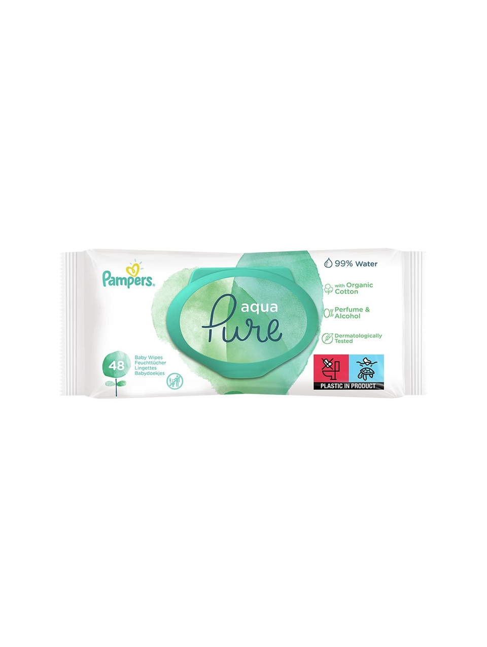 pampers chusteczki nawiliżające aqua pure