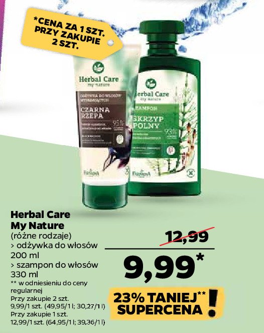 carrefour szampon herbal care czarna rzepa