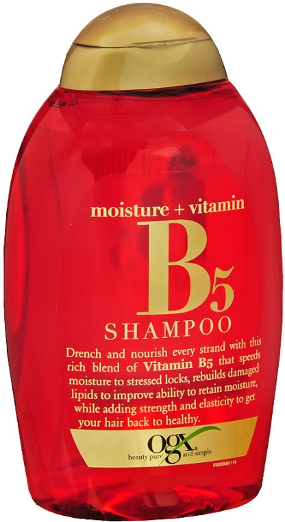 ogx szampon z witaminą b5 regenerujący i nawilżajacy opinie