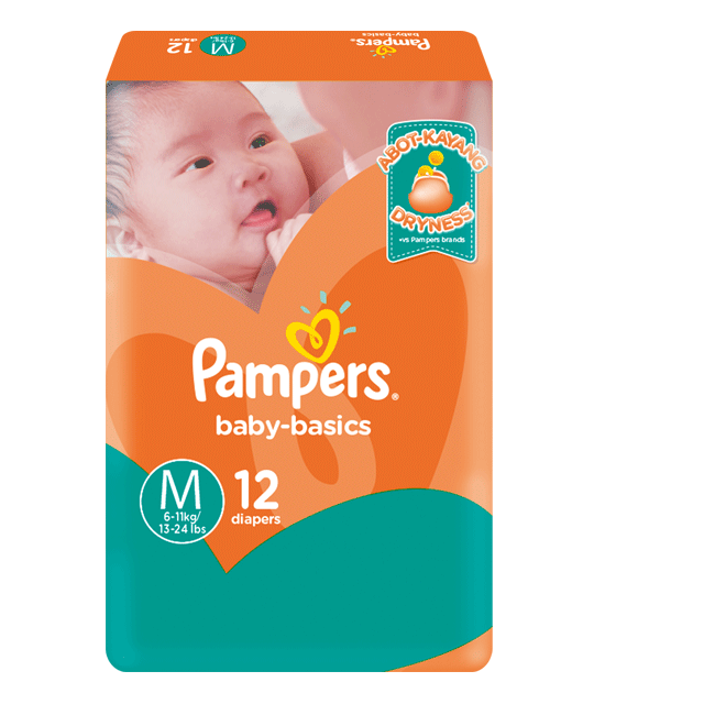 pampers orange