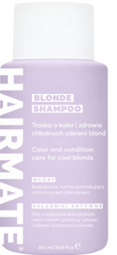 fioletowy szampon do włosów blond rossmann