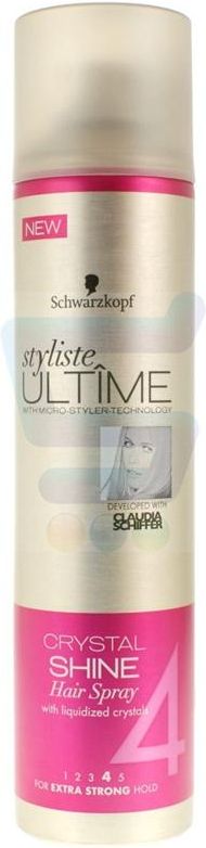 lakier do włosów schwarzkopf styliste ultime crystal shine