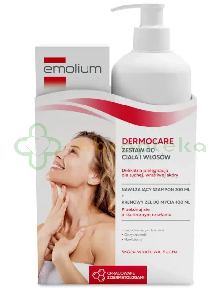 emolium dermocare szampon nawilżający od 1 miesiąca 200ml