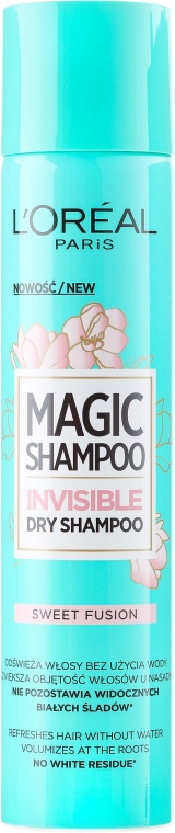 loréal paris magic shampoo suchy szampon sweet fusion