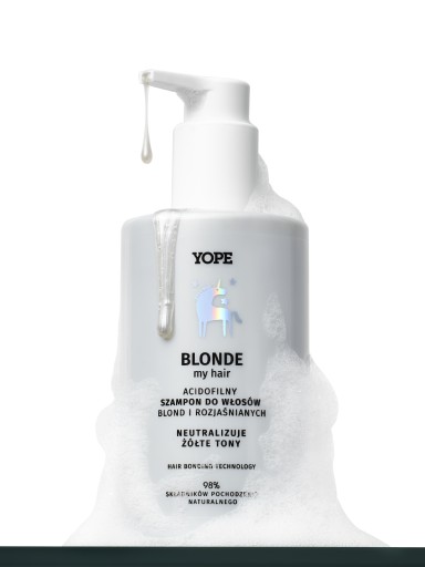 naturalny szampon do włosów blond