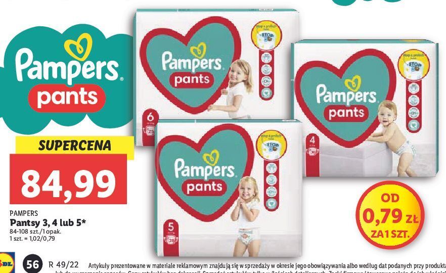pampers pants 4 promocja cerfor