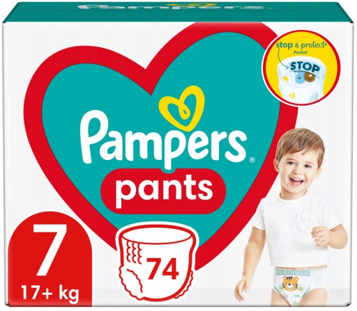 pampers pants chłonne kanaliki