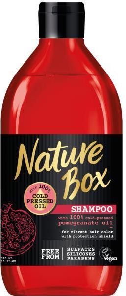 nature box szampon z olejem z granatu