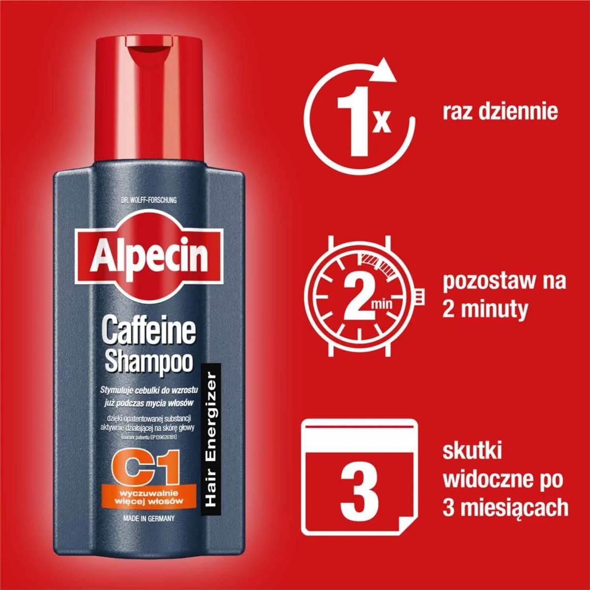 alpecin szampon z kofeiną c1 opinie