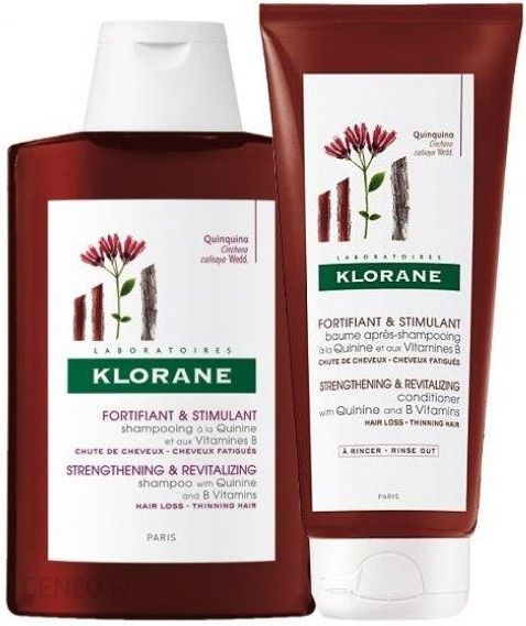 klorane szampon na bazie chininy z witaminą b 200ml