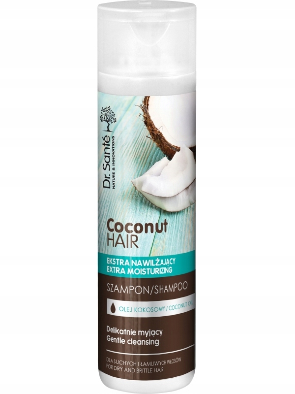 dr sante coconut hair szampon do włosów suchych i łamliwych