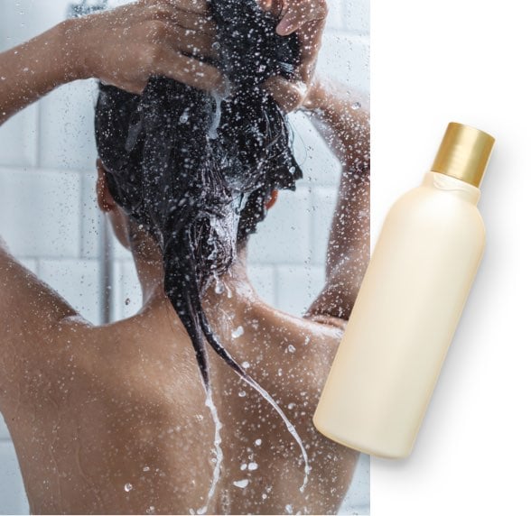 sposób na suche włosy szampon