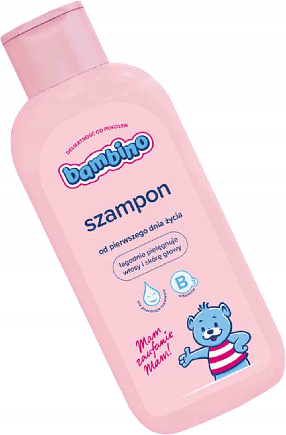 szampon do włosów dla 2 latka
