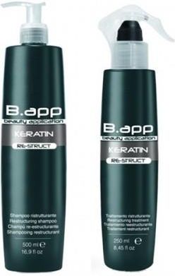 b.app kuracja keratynowa szampon keratynowy do włosów 500ml