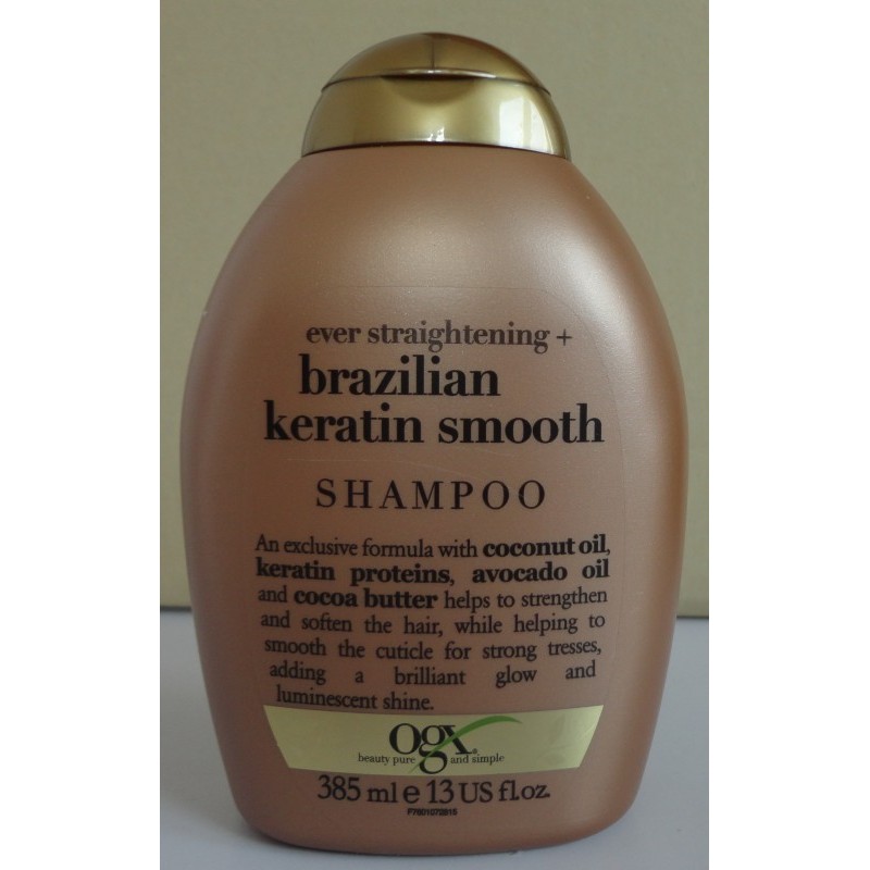 organix szampon z brazylijską keratyną