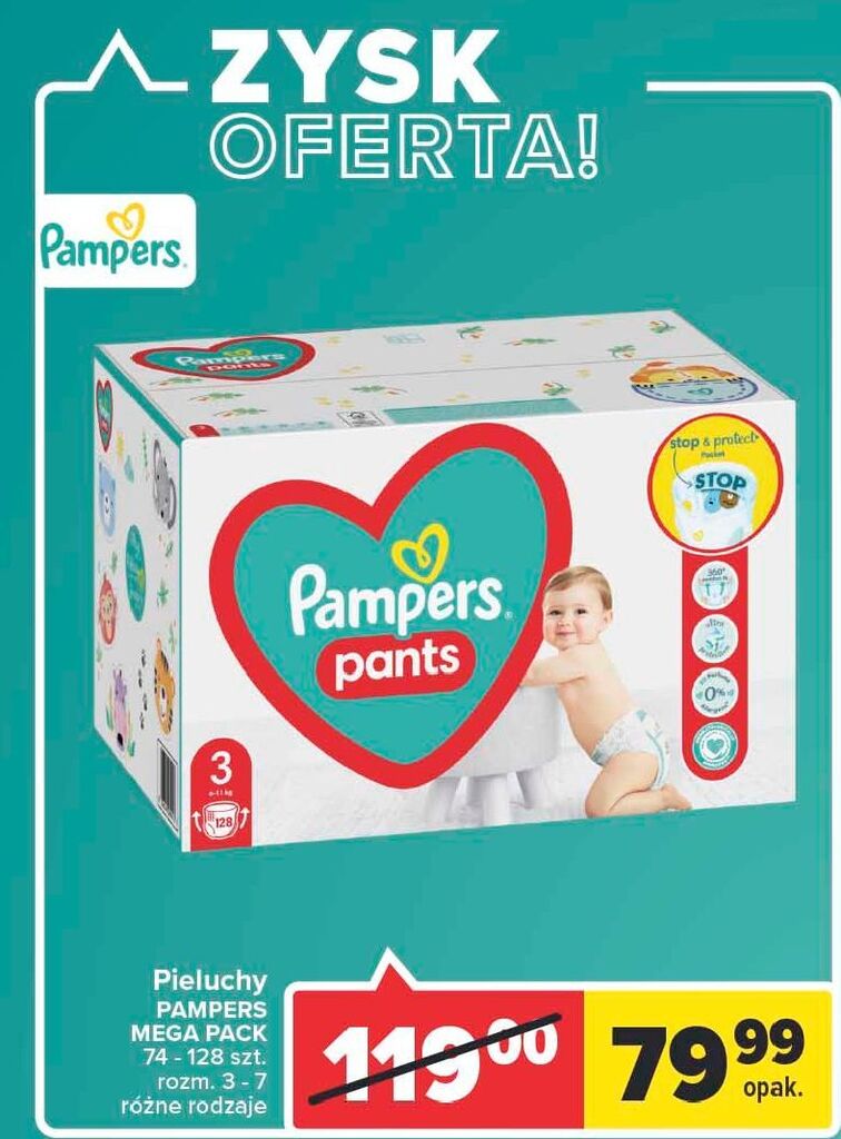 pampers pants promocja carrefour