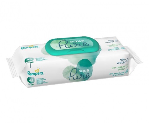 pampers aqua pure chusteczki