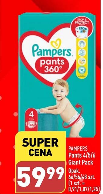 pampers pants 4 promocja cerfor