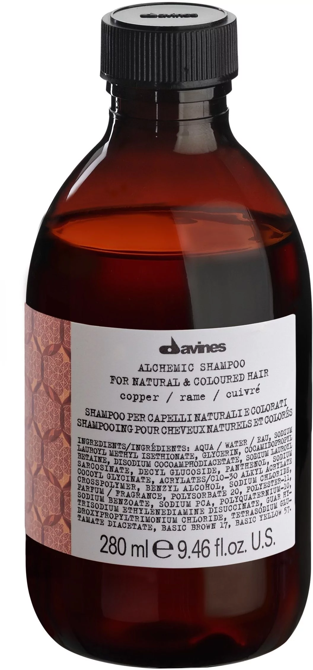 davines alchemic copper szampon do włosów czerwonych red