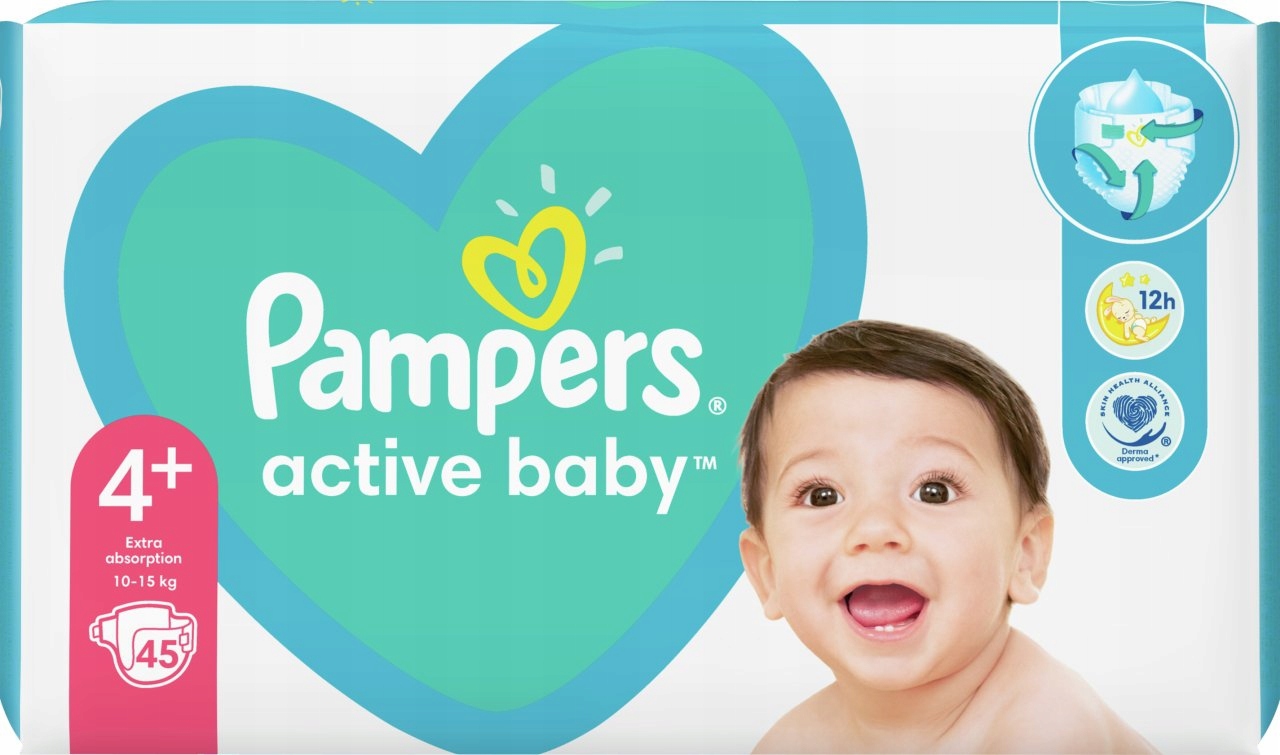 pampers active baby 4 plus promocja