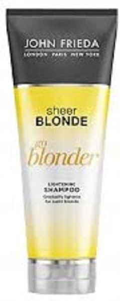 john frieda sheer blonde szampon rozjaśniający włosy