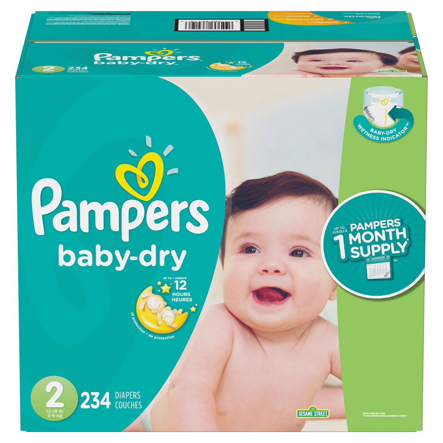 pampers acive baby dry 12-18