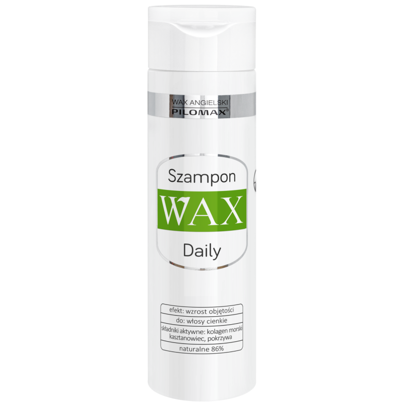 szampon do włosów cienkich wax daily opinie