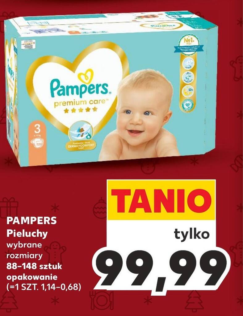 kaufland pieluchy pampers promocja