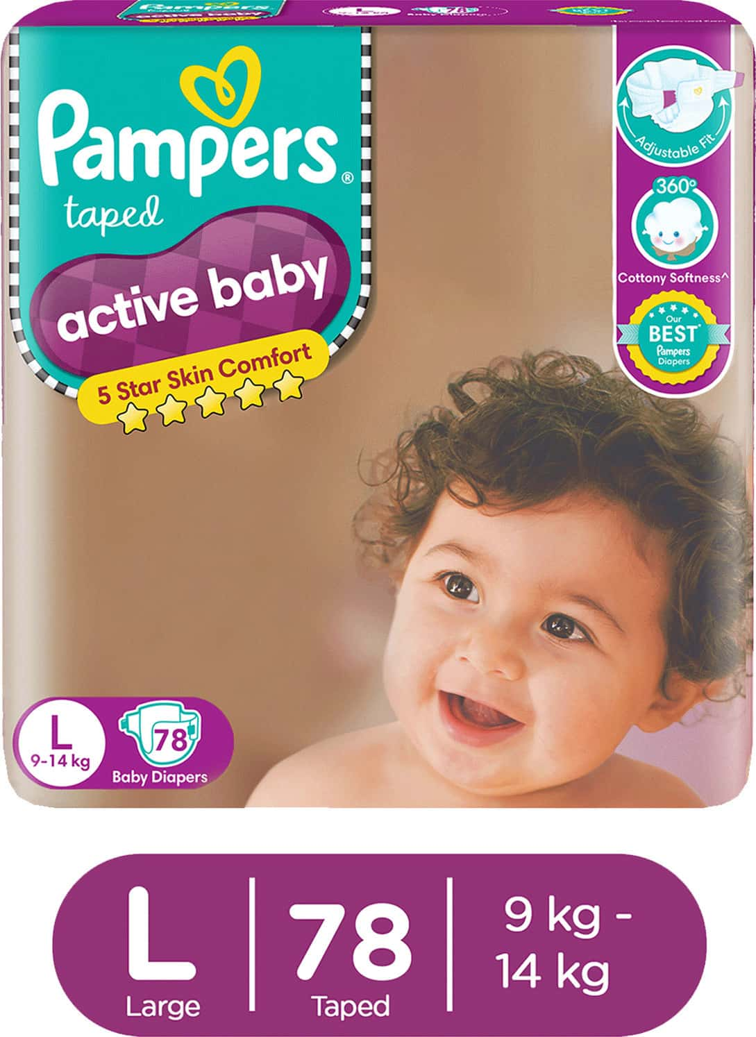 pampers acitv baby 5 stare