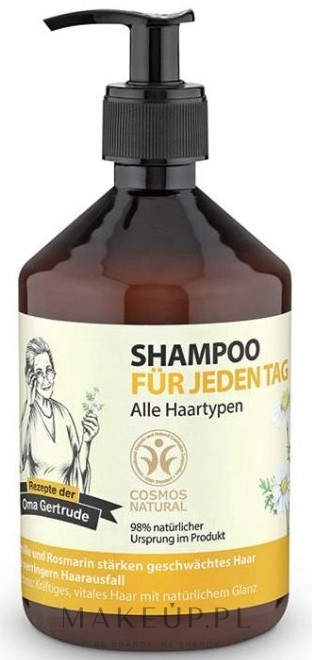 receptury babci gertrudy szampon regeneracyjny dla włosów suchych i zniszczonych