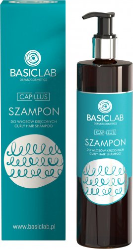 basiclab szampon do włosów kręconych 300ml