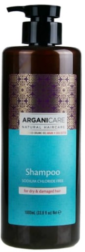 arganicare dry&damaged szampon włosy suche 1l