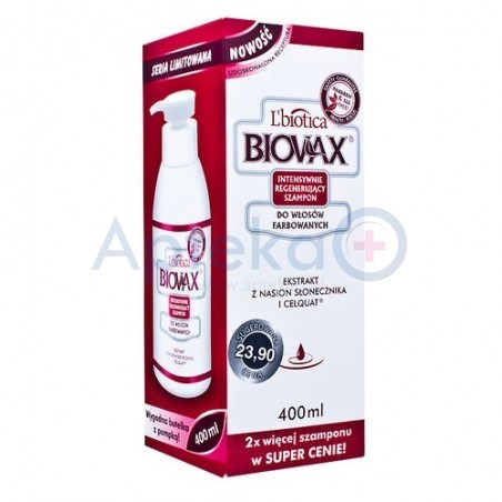 biovax odżywka bez spłukiwania do włosów farbowanych