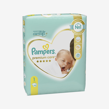 pampers newborn premium care auchan