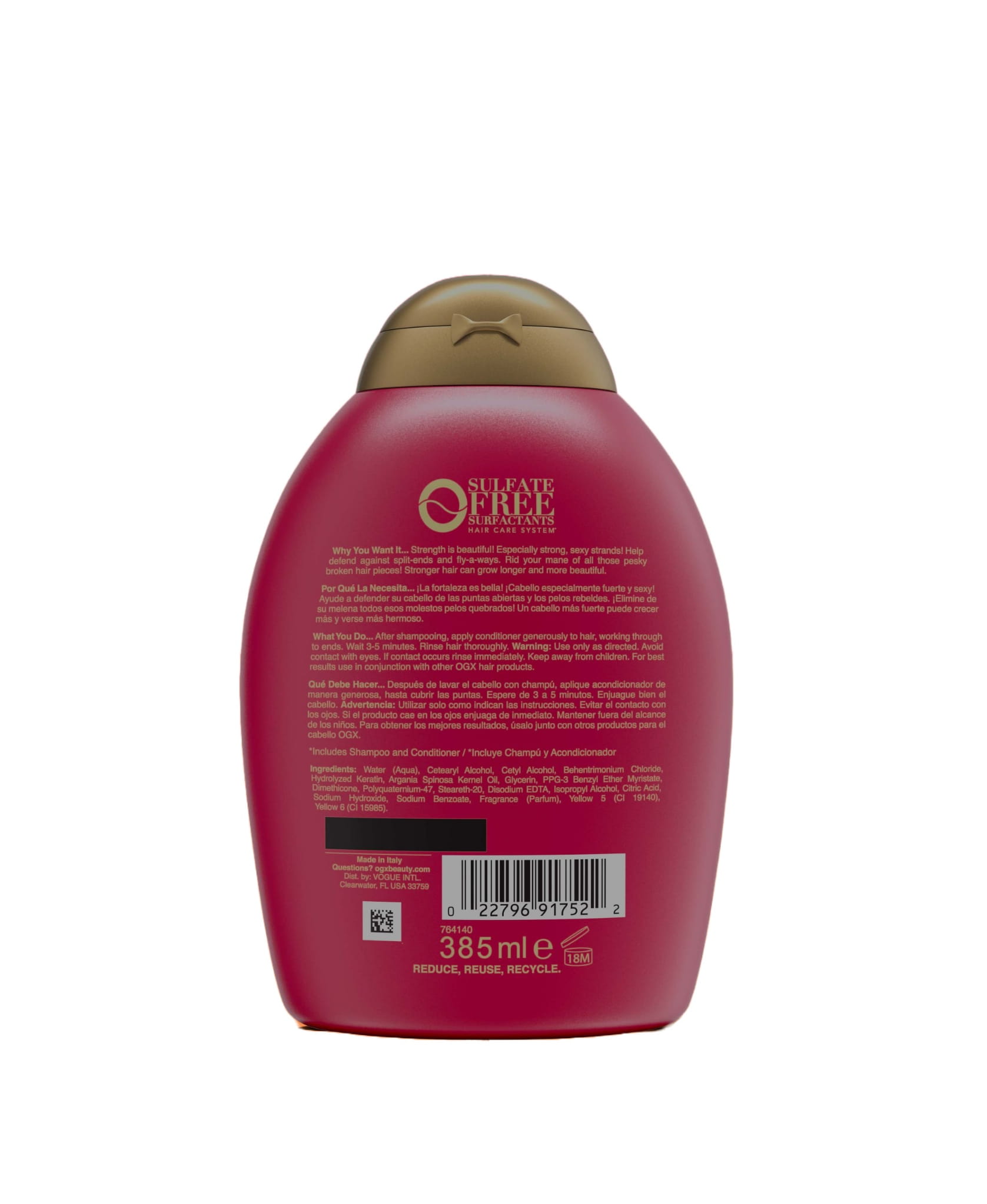 organix keratin oil odżywka do włosów keratyna