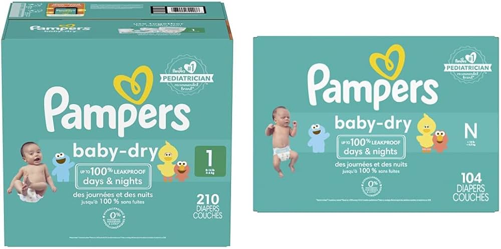 pampers economy pack size 1