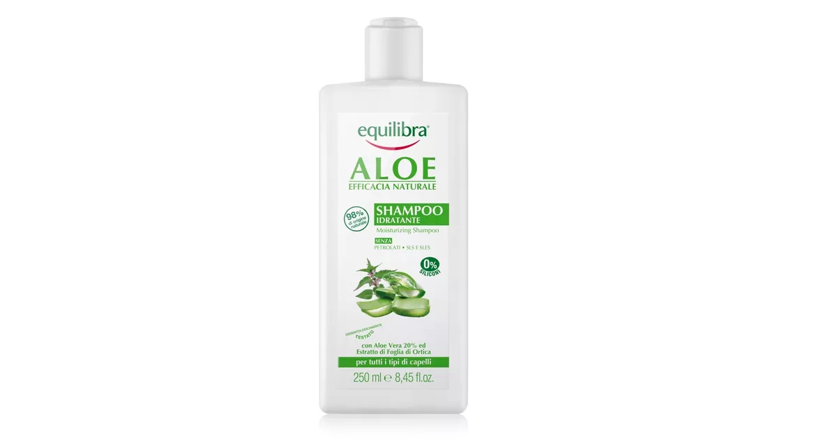nawilżający szampon aloesowy equilibra