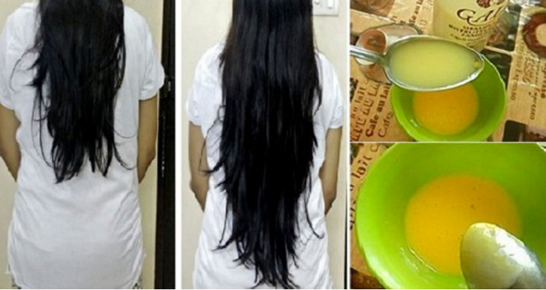 odżywka do włosów z olejku rycynowego i żółtka