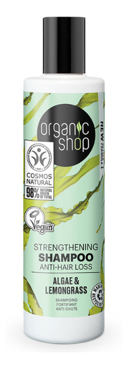 organic shop wzmacniający szampon do włosów