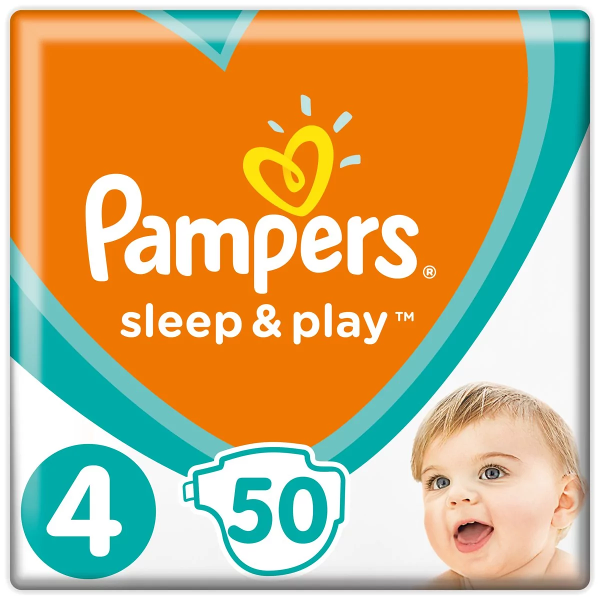 pampers 50szt