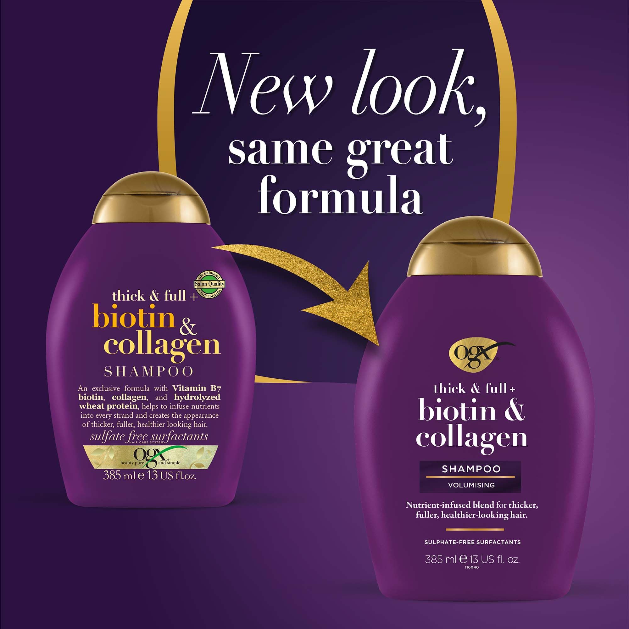 organix biotin&collagen szampon zwiększający objętość włosów szampon