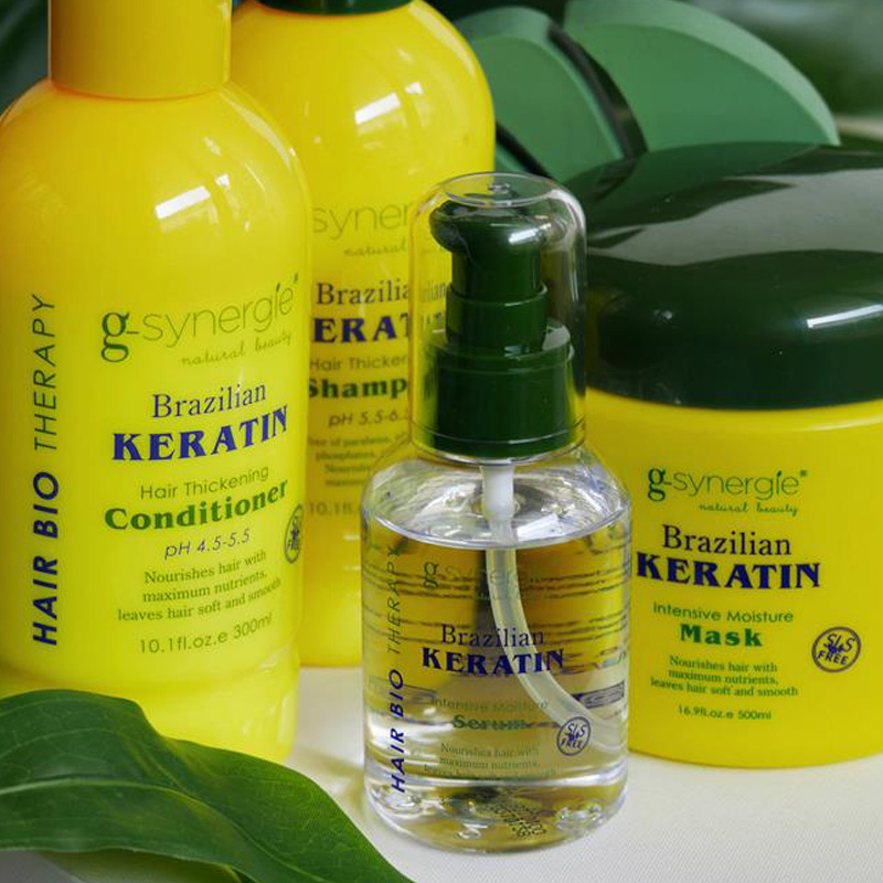 g-synergie szampon do włosów keratin